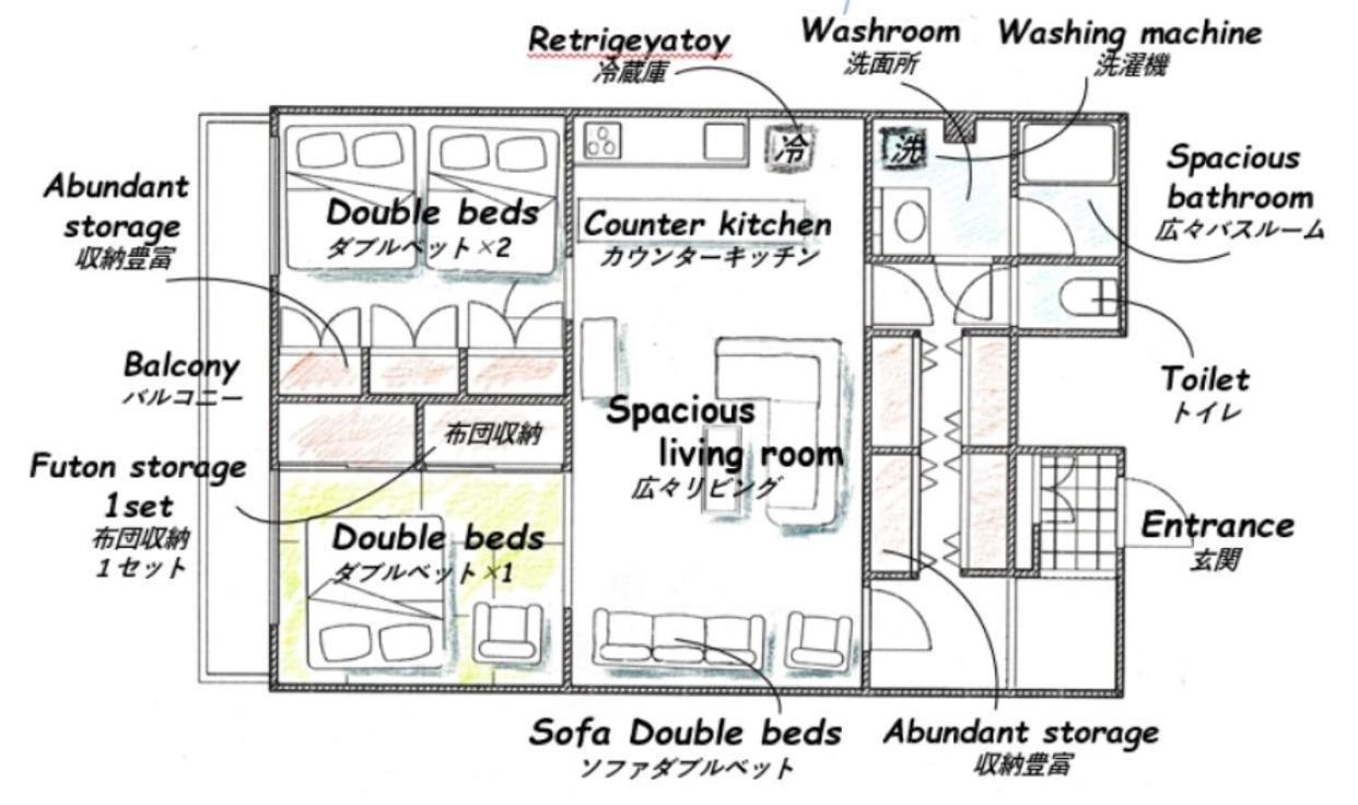 Harmonia東京堀切 10名定員90平米の広いcondominium Präfektur Tokio Exterior foto